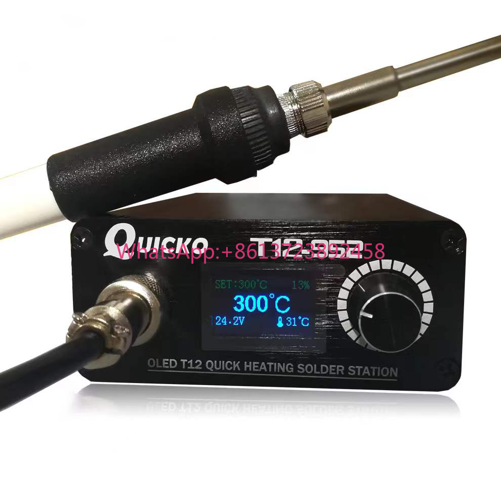 Soldering Station T12 Oled - Паяльная станция T12-952 с быстрым нагревом,