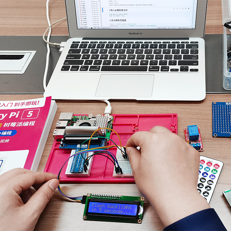 Макетный комплект датчиков Ras – обзор и цена Raspberry Pi 5 8Gb Kit